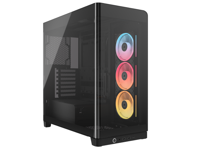 [01502577] Frame 4500X LX-R RGB Link Noir - MT/SansAlim/E-ATX