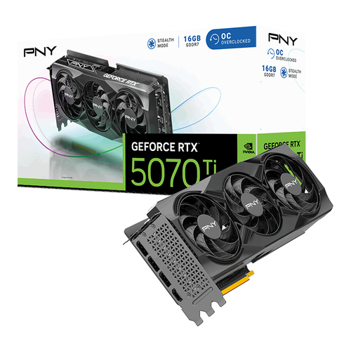 [00602274] RTX 5070Ti 16GB Overclocked Triple Fan V1