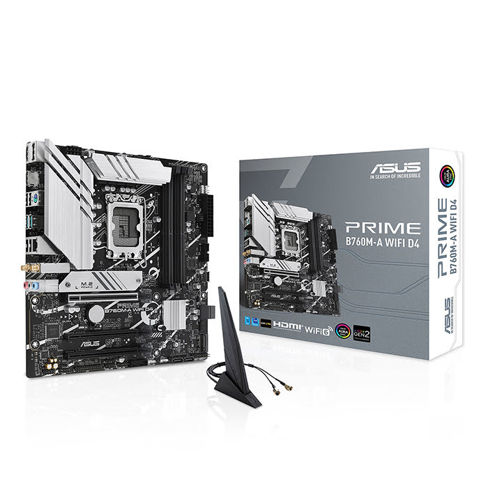[00401225] PRIME B760M-A WIFI D4 - B760/LGA1700/DDR4/mATX