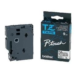 [219851] Ruban Blanc Caractere Noir 6mm - TZE211