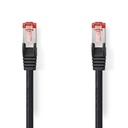 Cable RJ45 male/male - CAT6 S/FTP - Noir - 5m