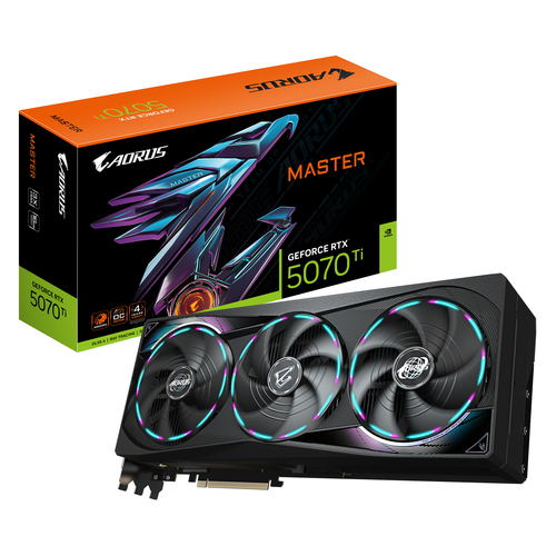 [00602371] AORUS GeForce RTX 5070 Ti MASTER 16G