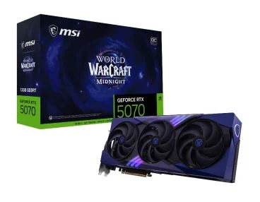RTX 5070 12G World of Warcraft MIDNIGHT VOID OC