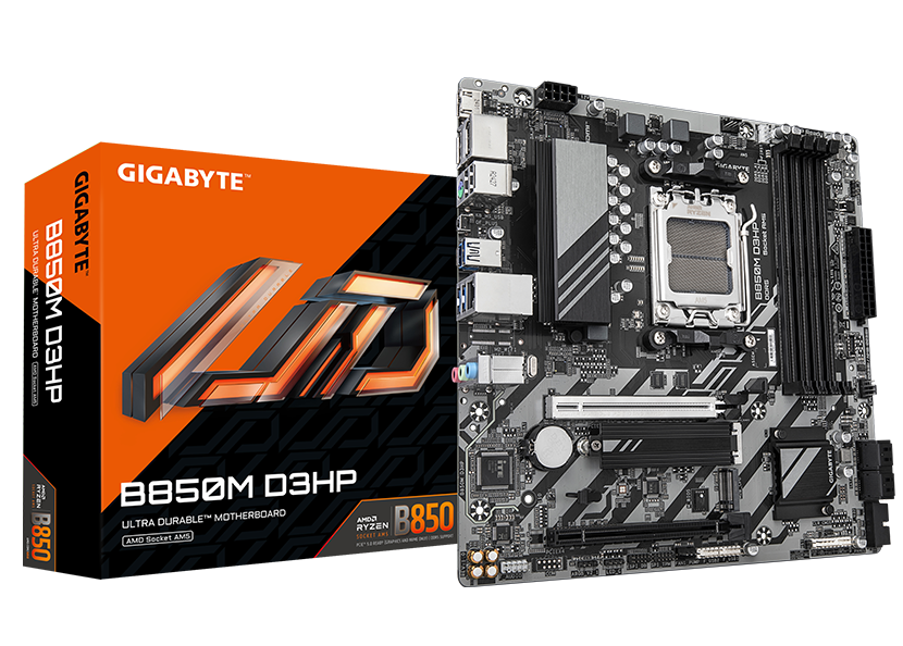 B850M D3HP - B850/AM5/DDR5/mATX