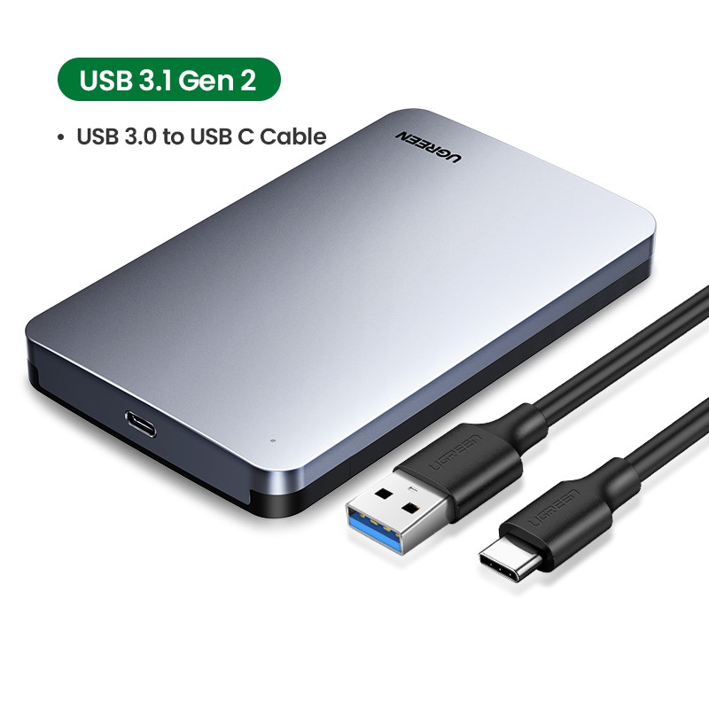 [08502469] USB-C vers USB 3.0/HDD/SSD/2.5"SATA/6To/0.50m/Gris