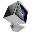 Cube mini 805G silver - mT/Sans Alim/ITX#