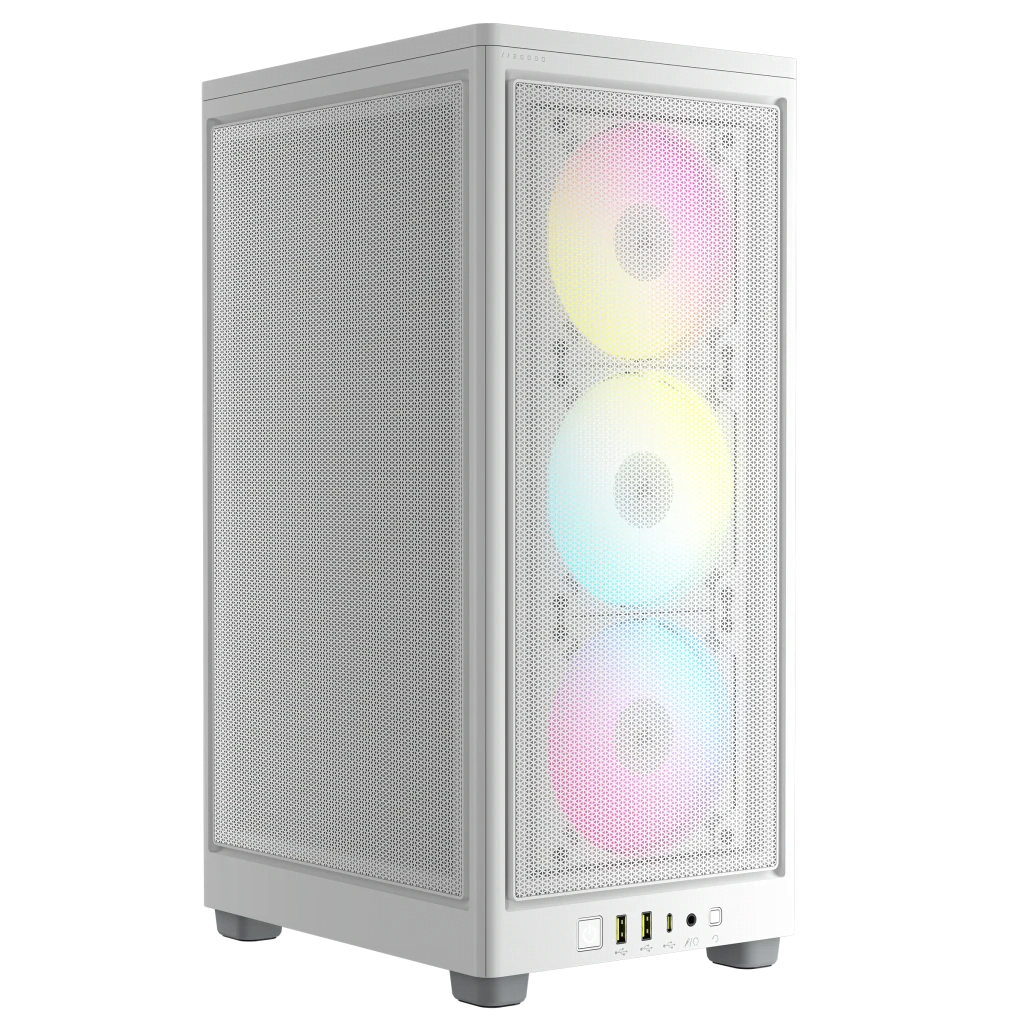 [01501775] 2000D Airflow RGB Blanc - mT/Sans Alim/Mini-ITX