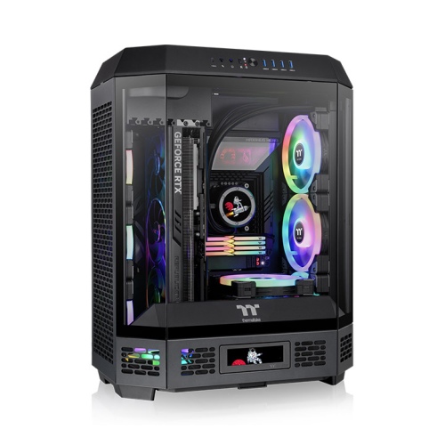 [01502276] The Tower 600 Noir - MT/sans alim/ATX